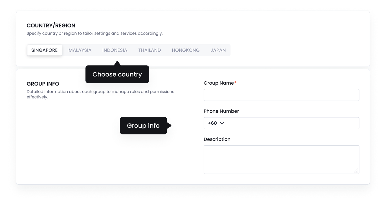 Group - Country/Region